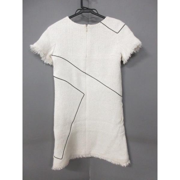 素敵な シャネル Chanel ワンピース サイズ34 S レディース P アイボリー 黒 ツイード スペシャル特価 0410 気質アップ