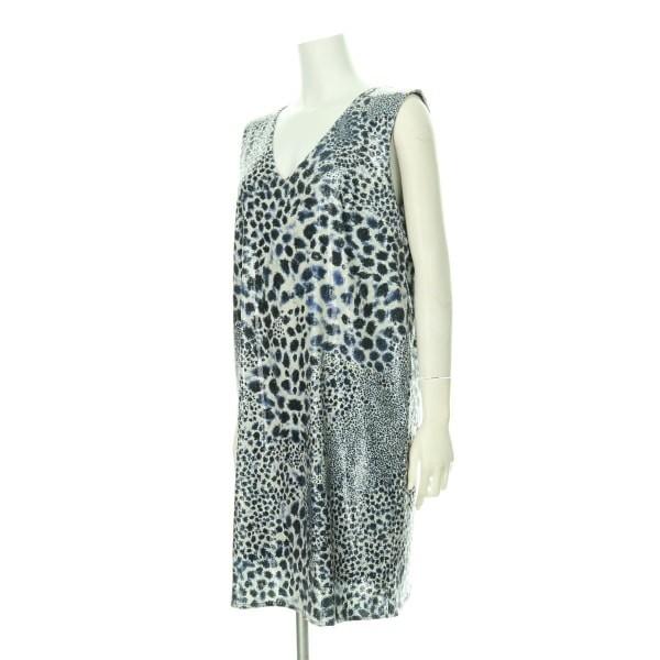 ネクスト Next ワンピース 最新号掲載アイテム レディース 新品同様 ゆったりワンピ 新着 ブルー系 0711