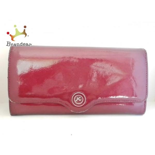 キタムラ Kitamura K2 長財布 ボルドー エナメル レザー スペシャル特価 0930 ブランディア ヤフーショップ 通販 Yahoo ショッピング