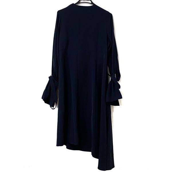 ハイク Hyke ワンピース サイズ2 M レディース 美品 ネイビー 0712 長袖 ロング 18 Off 値下げ