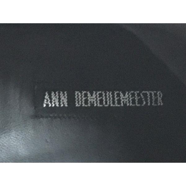 アンドゥムルメステール メーカー在庫限り品 Ann Demeulemeester ショートブーツ 37 レディース 新着 黒 レザー 20200530