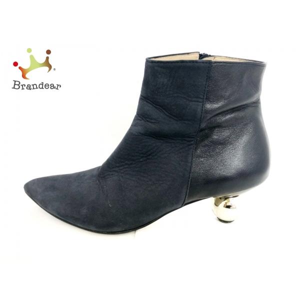 チャケチョケ ちゃけちょけ ショートブーツ 23 1 2 レディース ネイビー スエード レザー スペシャル特価 2111 ブランディア ヤフーショップ 通販 Yahoo ショッピング
