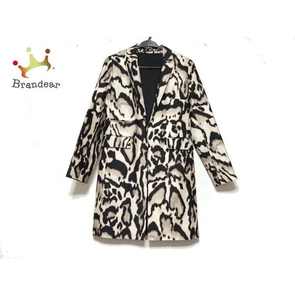 ダイアン 早割クーポン フォン ファステンバーグ コート サイズ4 S 美品 ベージュ 黒 マルチ 新着 0526 レディース