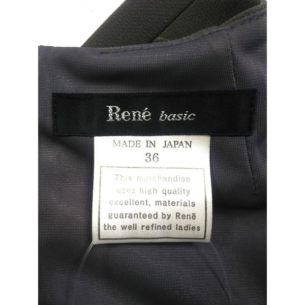 ルネ Rene ワンピース サイズ36 S ダークグレー 新着 美品 セール 0623 レディース