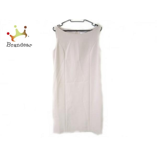 フォクシーニューヨーク Foxey New York ワンピース サイズ42 美品 レディース ラッピング グレージュ 新着 0623 L