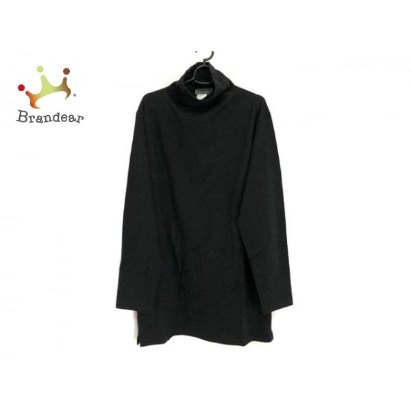 ヨウジヤマモト Yohjiyamamoto 長袖セーター サイズm メンズ 新着 黒 タートルネック 奉呈 0623