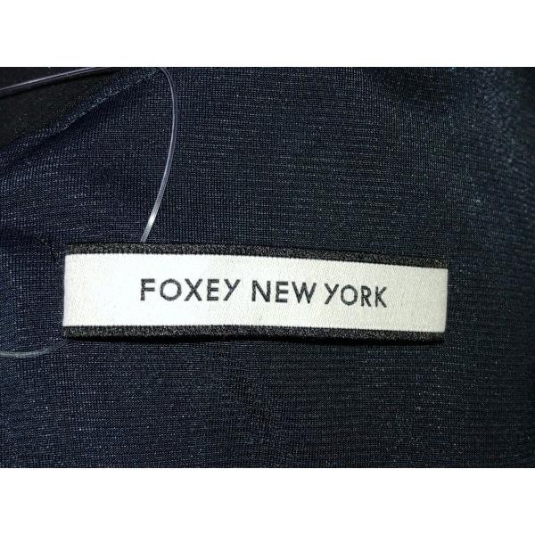 フォクシーニューヨーク Foxey New York お歳暮 ワンピース サイズ42 新着 レディース ダークネイビー 0616 L