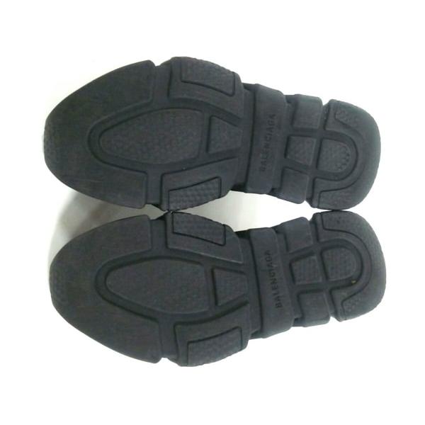 バレンシアガ スニーカー レディース 再販ご予約限定送料無料 美品 スピード 黒 ナイロン エラスタン 新着 トレーナー 0708