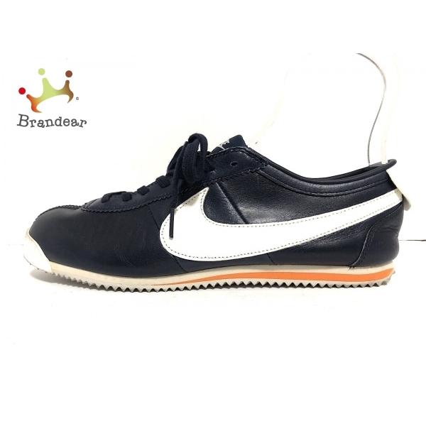ナイキ Nike スニーカー 27 メンズ コルテッツ クラシック 400 ダークネイビー 白 値下げ ブランディア ヤフーショップ 通販 Yahoo ショッピング