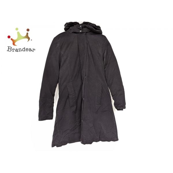 短納期・高品質 黒 ダウンジャケット UNIVERSE nano サイズ38 美品　暖かい M ダウンジャケット