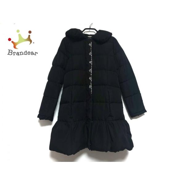 レッセパッセ ダウンコート サイズ36 S レディース 黒 クリア 白 長袖 ビジュー パール 冬 新着 1112 ブランディア ヤフーショップ 通販 Yahoo ショッピング