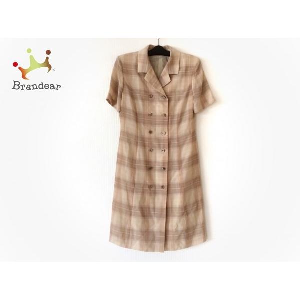 ダックス Daks ワンピース レディース ベージュ ライトブラウン 新着 11 ブランディア ヤフーショップ 通販 Yahoo ショッピング