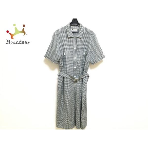 アクアスキュータム Aquascutum ワンピース サイズ11 M レディース グリーン アイボリー 黒 新着 1126 ブランディア ヤフーショップ 通販 Yahoo ショッピング