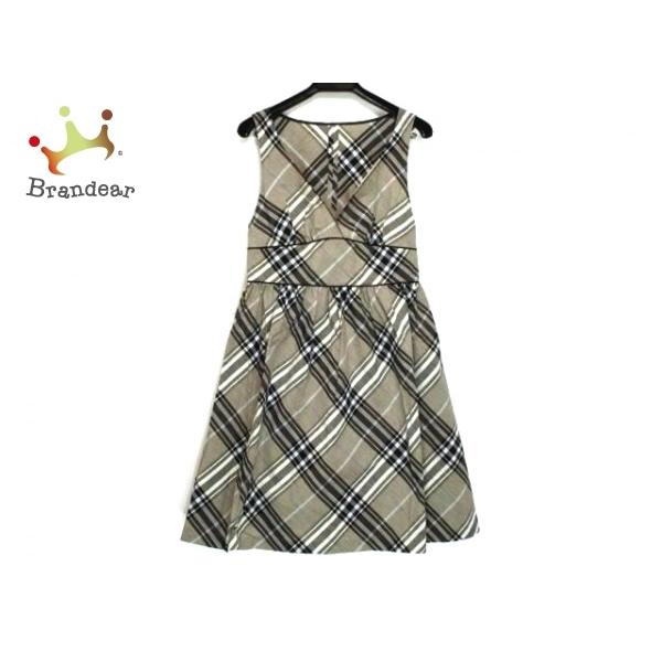 バーバリーブルーレーベル ワンピース サイズ38 M レディース グレー 黒 マルチ スペシャル特価 ブランディア ヤフーショップ 通販 Yahoo ショッピング