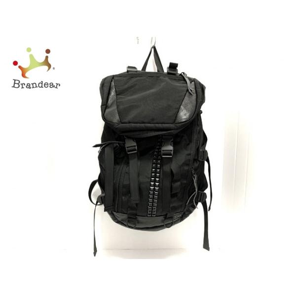 メメントイズム Mementism リュックサック 黒 スタッズ ナイロン レザー 新着 1210 ブランディア ヤフーショップ 通販 Yahoo ショッピング