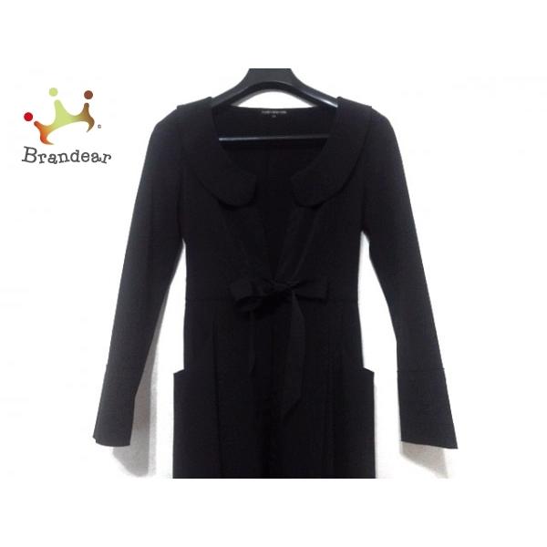 半額品 フォクシーニューヨーク コート サイズ38 M レディース 美品 黒 長袖 リボン 春 秋 スペシャル特価 初回限定 Zoetalentsolutions Com