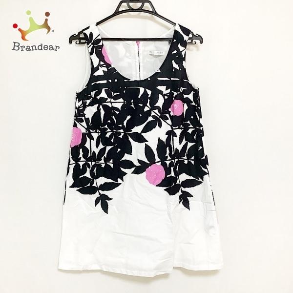 マリメッコ Marimekko ワンピース サイズ34 S レディース 白 黒 ピンク ノースリーブ 花柄 スペシャル特価 ブランディア ヤフーショップ 通販 Yahoo ショッピング