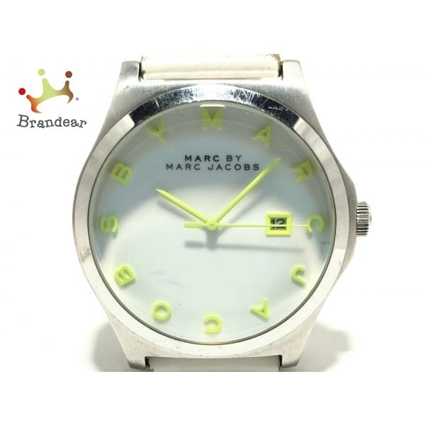 マークジェイコブス Marc By Marc Jacobs 腕時計 Mbm1247 メンズ 白 新着 ブランディア ヤフーショップ 通販 Yahoo ショッピング