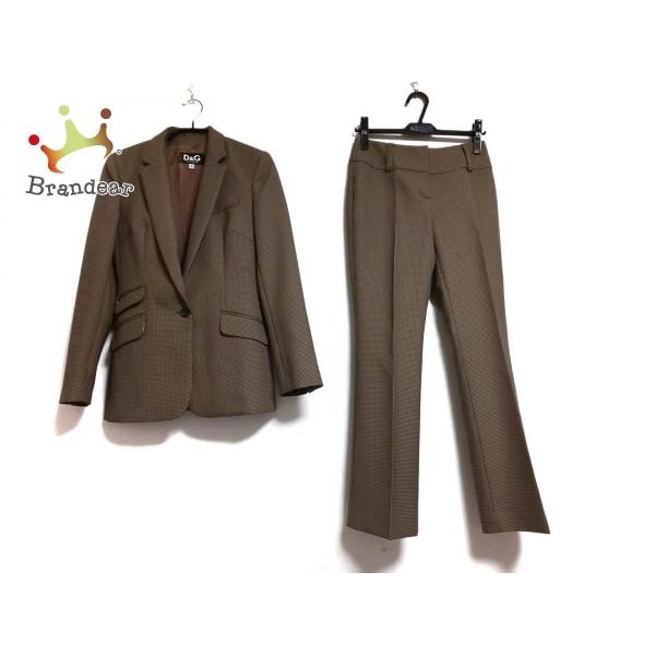 ディーアンドジー D G レディースパンツスーツ レディース 黒 ライトブラウン スペシャル特価 ブランディア ヤフーショップ 通販 Yahoo ショッピング