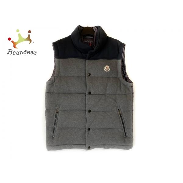 豪華 モンクレール Moncler ダウンベスト サイズ2 M メンズ Adam 訳あり グレー 黒 秋 冬 値下げ 2103 本店は Orientalweavers Com