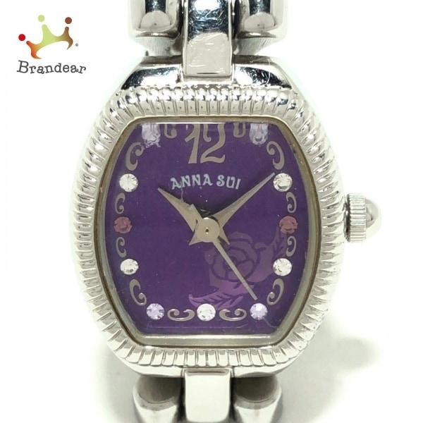 アナスイ Anna Sui 腕時計 1n01 K520 レディース フラワー 花 ラインストーン パープル スペシャル特価 20211018 34545733 ブランディア ヤフーショップ 通販 Yahoo ショッピング