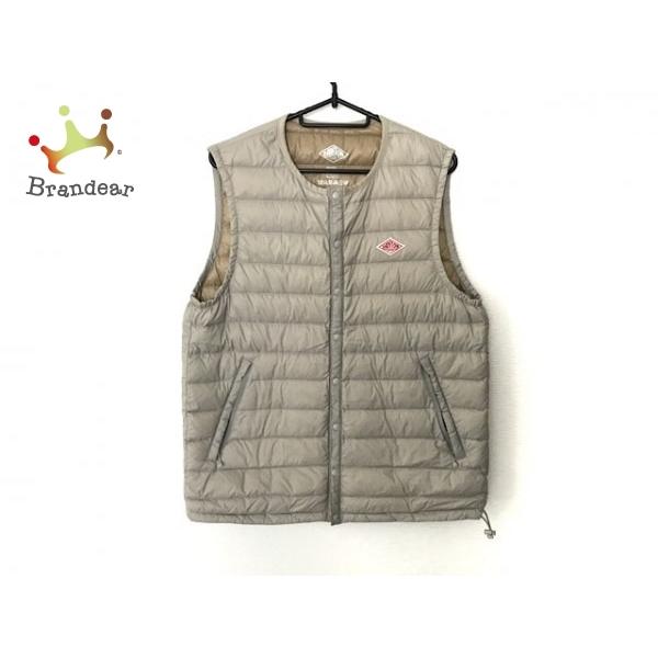 ダントン Danton ダウンベスト サイズ40 M レディース ライトグレー 値下げ ブランディア ヤフーショップ 通販 Yahoo ショッピング