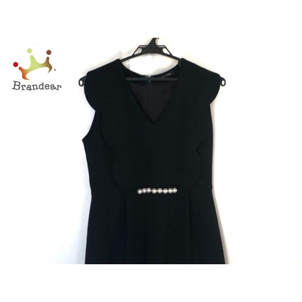 メール便送料無料対応可 レディース M サイズ38 ワンピース チャン ヨーコ ワンピース チャン Chan ヨーコ Yoko 美品 新着 ノースリーブ ひざ丈 パール 黒 ワンピース チュニック Www Rankinengineering Com