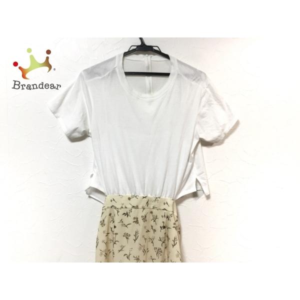 ミラオーウェン Mila Owen ワンピース サイズ1 S レディース 美品 白 ライトイエロー マルチ 新着 ブランディア ヤフーショップ 通販 Yahoo ショッピング