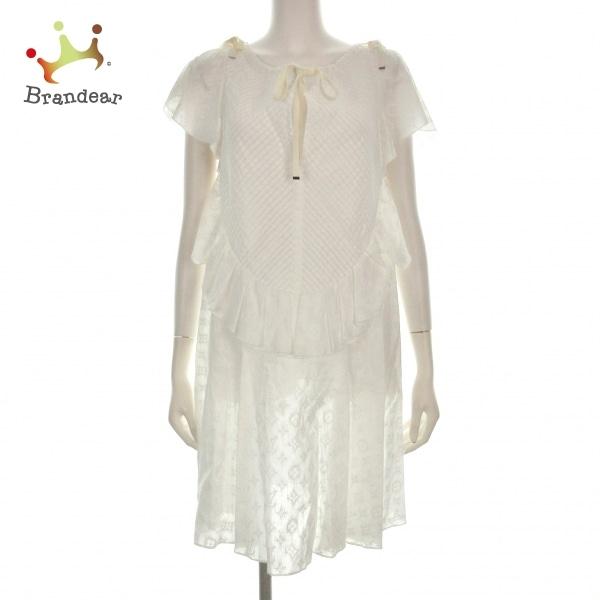 ルイヴィトン Louis Vuitton ワンピース サイズ34 S レディース 美品 白 アイボリー 値下げ ブランディア ヤフーショップ 通販 Yahoo ショッピング