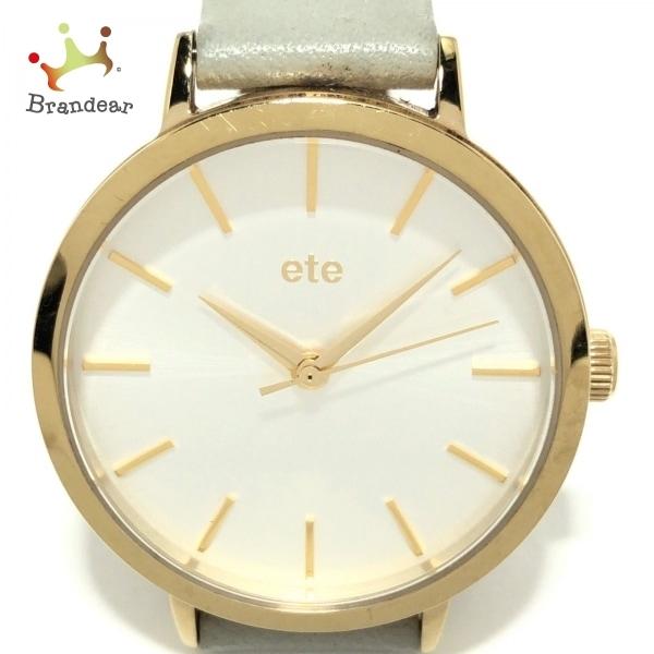 エテ Ete 腕時計 レディース シルバー スペシャル特価 20211024 34739967 ブランディア ヤフーショップ 通販 Yahoo ショッピング