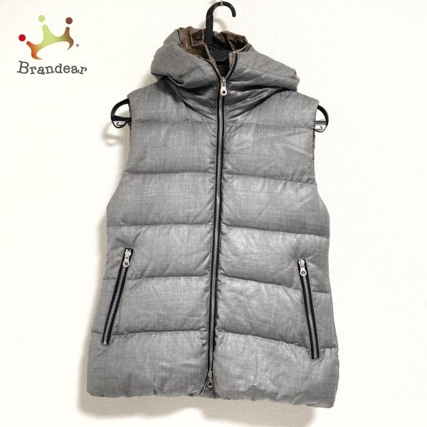 デュベティカ Duvetica ダウンベスト サイズ38 S レディース 美品 Febedue グレー 黒 値下げ ブランディア ヤフーショップ 通販 Yahoo ショッピング