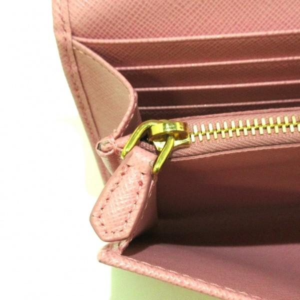 返品交換不可 1mh311 美品 長財布 Prada プラダ 長財布 Prada プラダ ピンク 新着 レザー 財布 Www Reinnec Cl