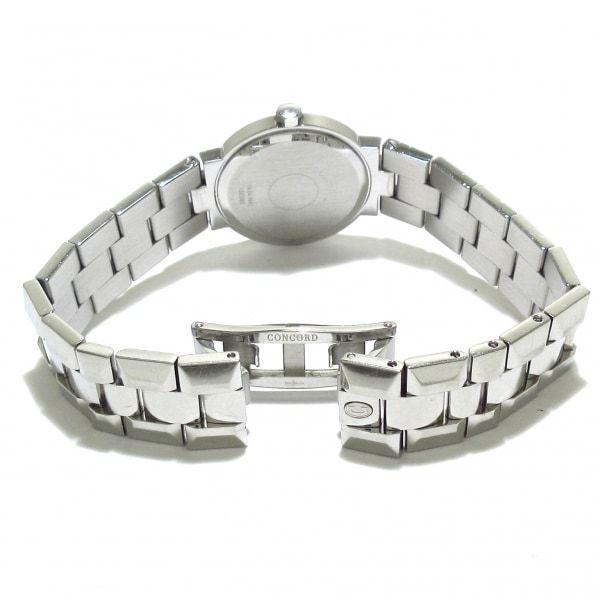 手数料安い 14 C4 1843 腕時計 Concord コンコルド 腕時計 Concord コンコルド レディース 値下げ シェルピンク シェル文字盤 10pダイヤ レディース腕時計 Services Luthercare Com