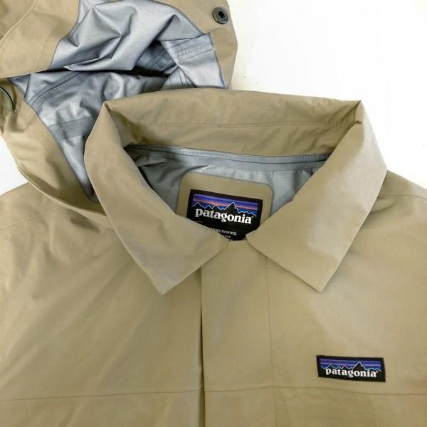 独創的 Patagonia パタゴニア コート スペシャル特価 長袖 ジップアップ 春 秋 ベージュ 美品 メンズ サイズm コート Patagonia パタゴニア コート アウター