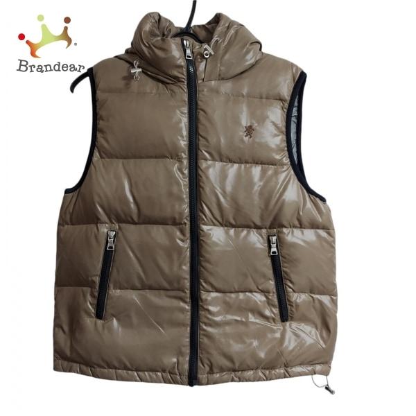 ジムフレックス Gymphlex ダウンベスト サイズ14 Xl レディース ライトブラウン 冬 新着 ブランディア ヤフーショップ 通販 Yahoo ショッピング