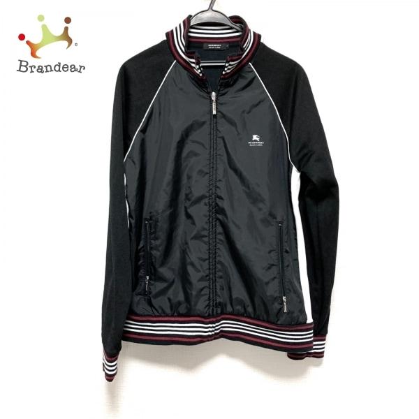 バーバリーブラックレーベル Burberry Black Label ブルゾン サイズ2 M メンズ 黒 白 レッド 値下げ ブランディア ヤフーショップ 通販 Yahoo ショッピング