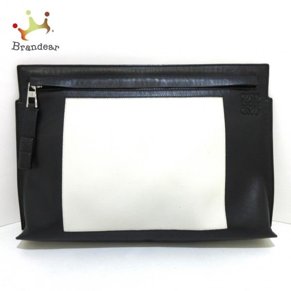 ロエベ Loewe クラッチバッグ メンズ Tポーチ アイボリー 黒 レザー 値下げ 2323 ブランディア ヤフーショップ 通販 Yahoo ショッピング