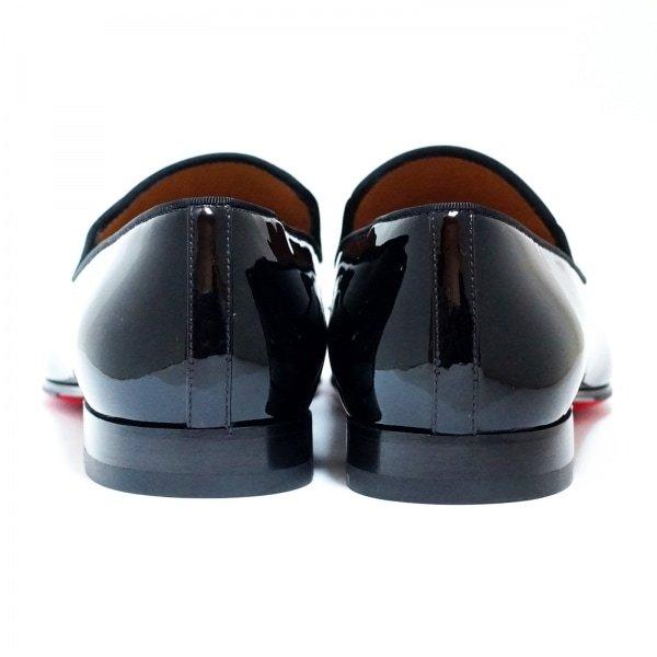 大特価 クリスチャンルブタン クリスチャンルブタン 新着 スタッズ アウトソール張替済 黒 メンズ 43 スリッポン シューズ Rideshare2vote Com