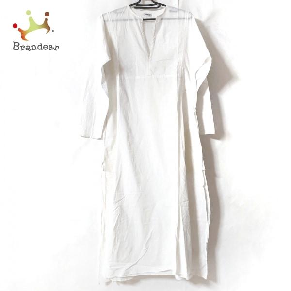 ヤエカ ライクウェア ワンピース サイズm レディース 美品 アイボリー Vネック 長袖 ロング 値下げ ブランディア ヤフーショップ 通販 Yahoo ショッピング