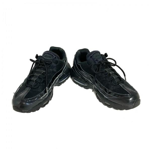 お手軽価格で贈りやすい ナイキ スニーカー Nike ナイキ Nike 2211 値下げ 化学繊維 合皮 黒 010 エアマックス95 レディース 24 5 スニーカー シューズ Nagpurmetrorail Com