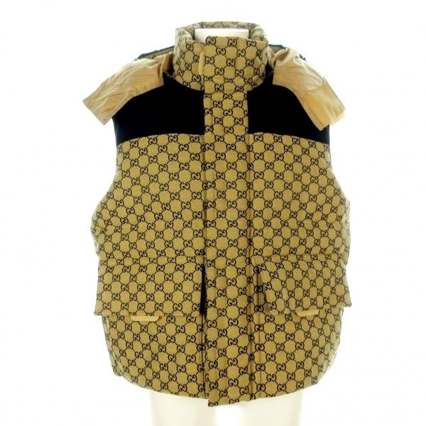 グッチ GUCCI ダウンベスト サイズ44 S メンズ - 710586 ベージュ 