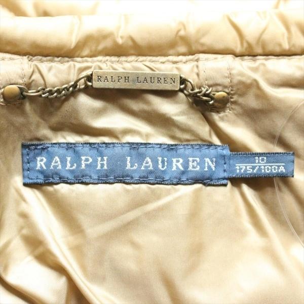 信頼 L サイズ10 ダウンコート Ralphlauren ラルフローレン レディース 2515 新着 長袖 冬 ベージュ ダウンコート Www Roscoes Net