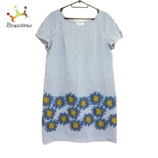 タバサ Tabasa ワンピース サイズ34 S レディース 美品 ブルー 白 イエロー 新着 2621 ブランディア ヤフーショップ 通販 Yahoo ショッピング