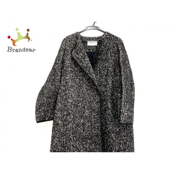 トゥモローランド Tomorrowland コート レディース 美品 黒 アイボリー 長袖 ロング丈 冬 新着 2615 ブランディア ヤフーショップ 通販 Yahoo ショッピング