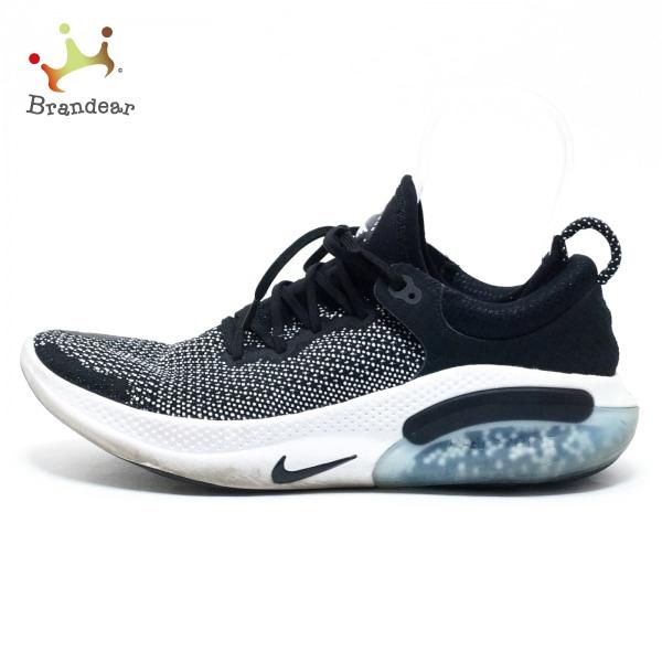 ナイキ スニーカー Cm 28 5 メンズ ジョイライド ラン フライニット Aq2730 001 黒 白 化学繊維 新着 ブランディア ヤフーショップ 通販 Yahoo ショッピング