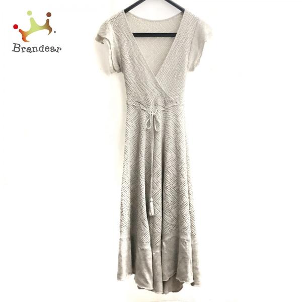 グレースコンチネンタル GRACE CONTINENTAL ワンピース レディース - ライトグレー 新着 20221202