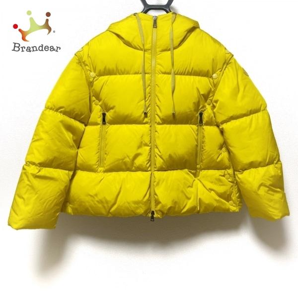モンクレール MONCLER ダウンジャケット サイズ0 XS レディース ASARET イエロー 長袖/冬 値下げ 20230412