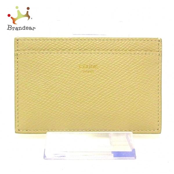 セリーヌ カードケース美品 - ベージュ-