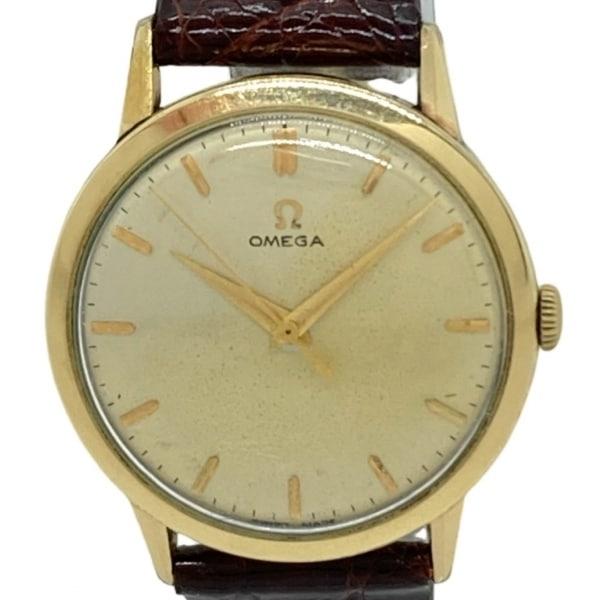 オメガ OMEGA 腕時計 ボーイズ アンティーク/社外ベルト アイボリー 新着 20240410