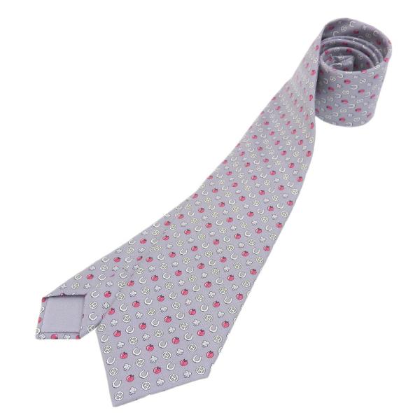 未使用 タグ付 エルメス HERMES 現行ロゴ CRAVATE TWILL 100